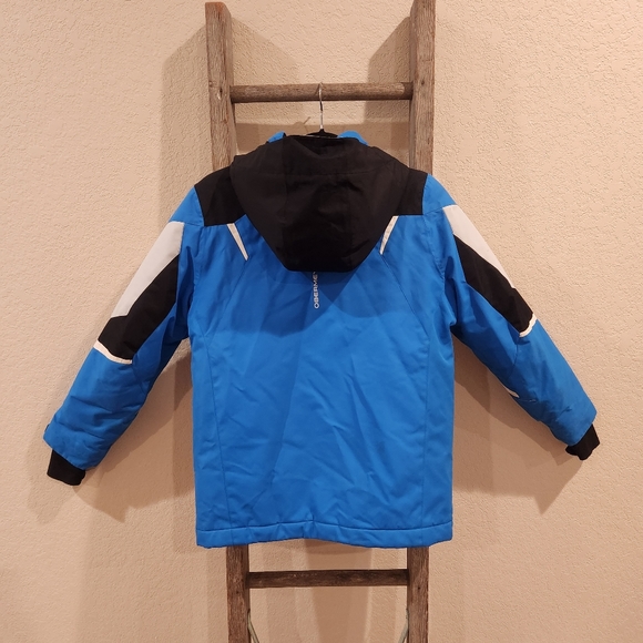 obermeyer Teen Boys Blue Warm Ski Jacket/Coat- Size Large - Picture 2 of 6